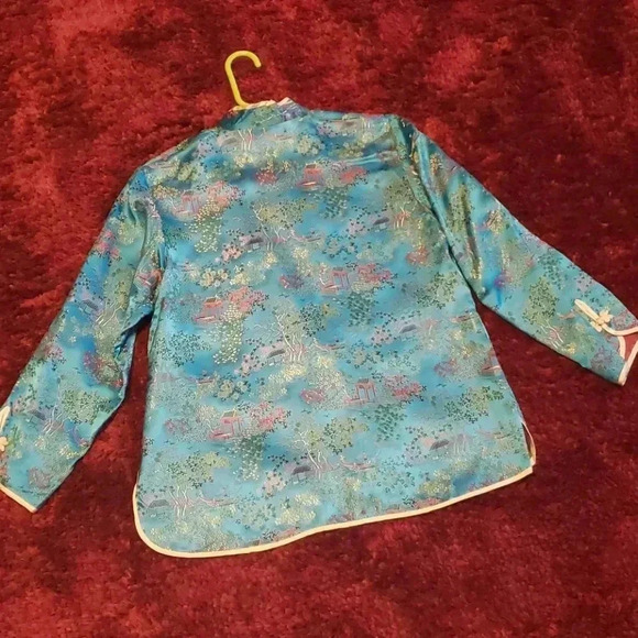 Vintage Asian Jacket Top Shanghai China  Rare - Picture 6 of 8